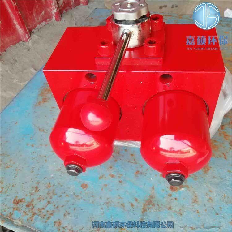 嘉碩環(huán)保SPZU-400×20F-Y雙筒直回式回油過濾器