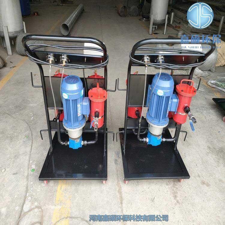 嘉碩環(huán)保LYC-50B移動式濾油機(jī) 液壓油三級除雜加油機(jī)