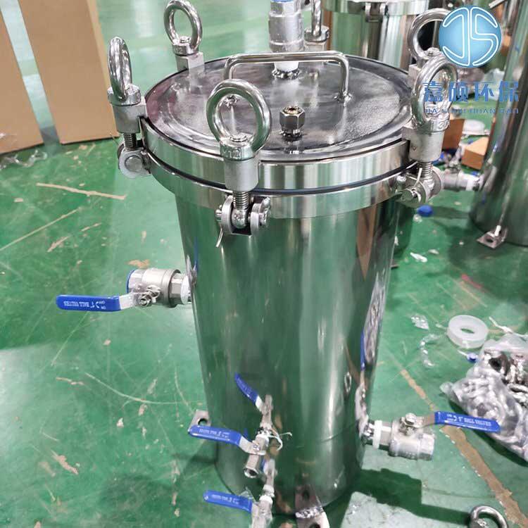 嘉碩環(huán)?？扉_法蘭式***過濾器 304不銹鋼HY-FL-JM5-40