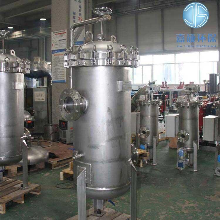嘉碩環(huán)保法蘭式***過濾器 布袋式過濾器HY-FL-JM5-30