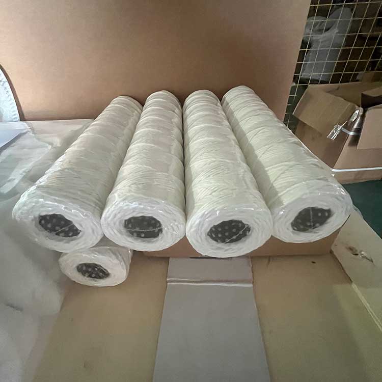 嘉碩環(huán)保生產(chǎn)供應(yīng)脫脂棉線繞濾芯 10寸不銹鋼骨架 水過(guò)濾